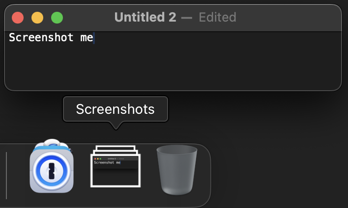 screenshots folder